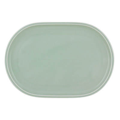 Schonwald Shiro Frost Oval Plate 23 x 16cm (Pack 6)