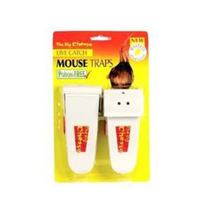 The Big Cheese Live Catch RTU Mouse Traps - Twinpack