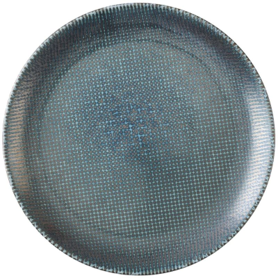 Churchill Astro Metallic Blue Evolve Coupe Plate 8.67" (Pack 12)
