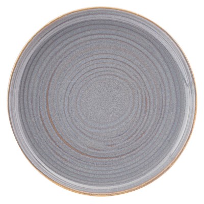 Santo Dark Grey Coupe Plate 7" (17.5cm) (Pack 6)