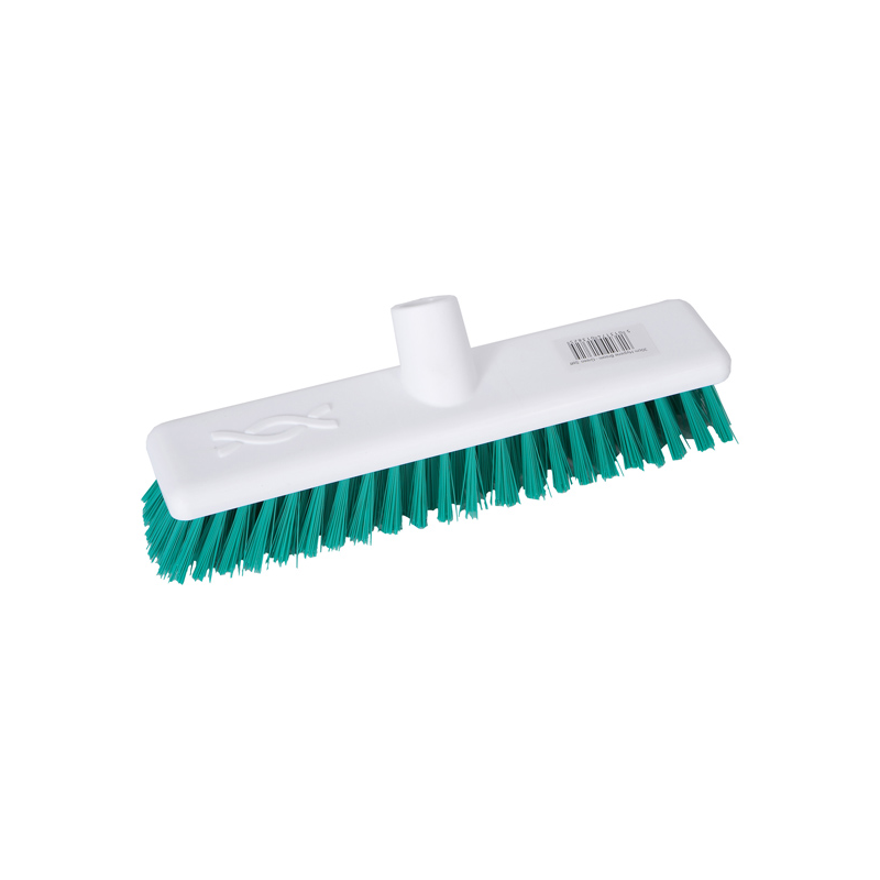 Abbey Hygiene Broom Head Stiff 12 Green Cooksmill 4147