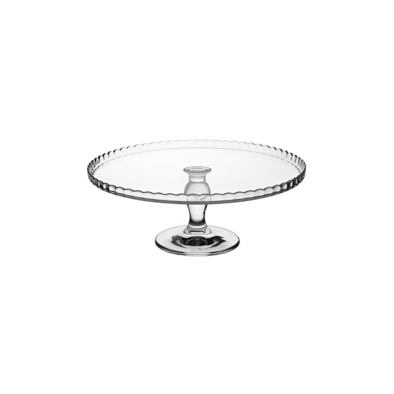 Patisserie Upturn Footed Plate 12.5