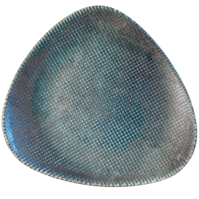 Churchill Astro Metallic Blue Lotus Plate 10" (Pack 12)