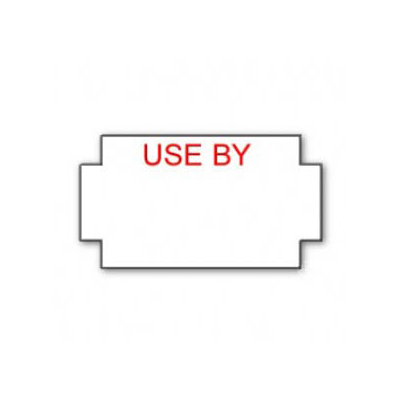 SATO NOR 3/9 B Labels White "USE BY" Freeze Adhesive (Pack 15000)