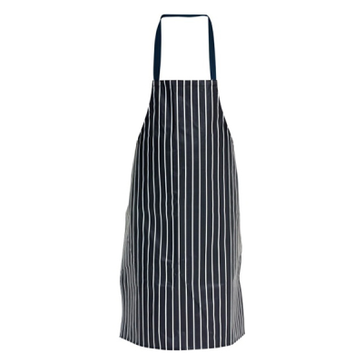 Butchers stripe waterproof Apron PVC 72x100cm