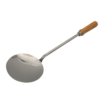 Stainless Steel Zara / Rice Spoon with Long Wooden Handle No6 15cm