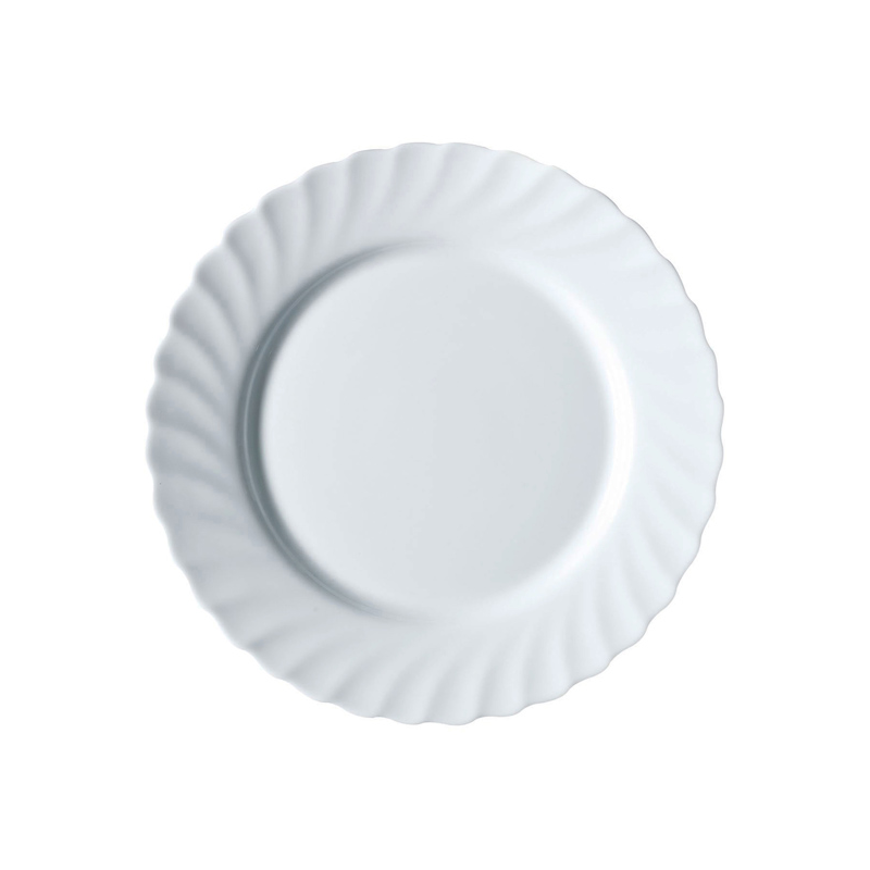 Luminarc Trianon White Large Dinner Plate Cm Cooksmill