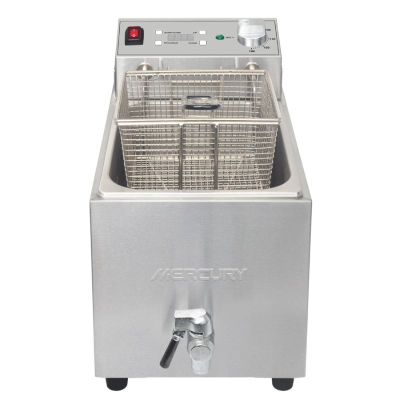 Mercury 8Ltr Single Tank Electric Fryer 2.9kW