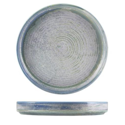 Genware Terra Porcelain Seafoam Presentation Plate 20.5cm 