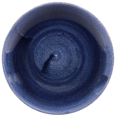 Churchill Stonecast Patina Cobalt Blue Evolve Coupe Plate 6.5" (Pack 12)