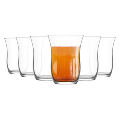 LAV Harman Turkish Tea Glass 3.25oz / 95ml (Pack 6)