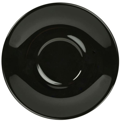 Royal Genware Saucer 16cm Black