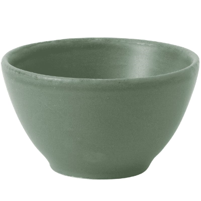 Churchill Andorra Green Contour Dip Pot 4oz (Pack 12)