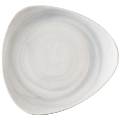 Churchill Stonecast Canvas Grey Lotus Plate 9" (Pack 12)