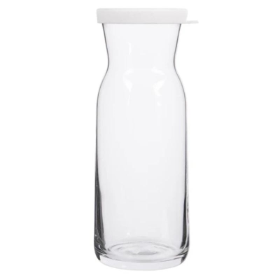 LAV Fonte Glass Carafe White Lid 23.75oz / 700ml