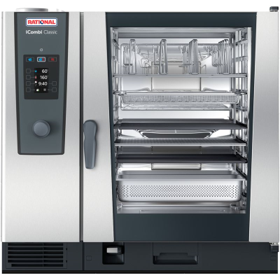 Rational iCombi Classic 10-2/1 Natural Gas 10 Grid 2/1 Combi Oven