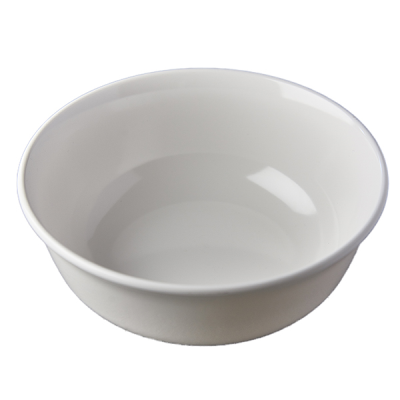 Melamine Round Bowl White 15cm