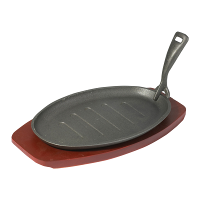 Oval Sizzler Plate 28 x 18cm