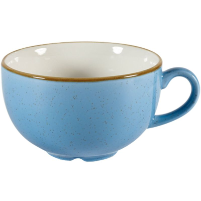 Churchill Stonecast Cornflower Blue Cappuccino Cup 12oz (Pack 12)