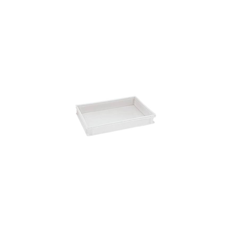 White Dough Tray 60X40x13cm Cooksmill