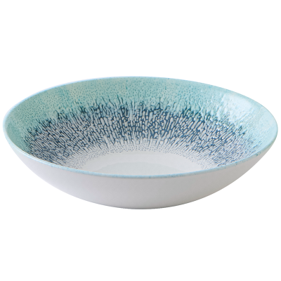 Churchill Studio Prints Fusion Blue Evolve Coupe Bowl 7.25" (Pack 12)