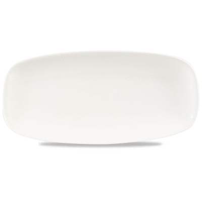 Churchill White Chefs Oblong Plate 10.6"x5" (Pack 12)