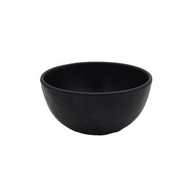 Melamine Hammered Black Serving Bowl 15cm