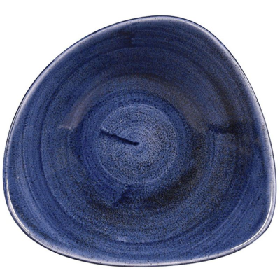 Churchill Stonecast Patina Cobalt Blue Lotus Bowl 9.25" (Pack 12)