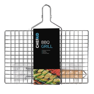Chef Aid BBQ Grill with Folding Handle