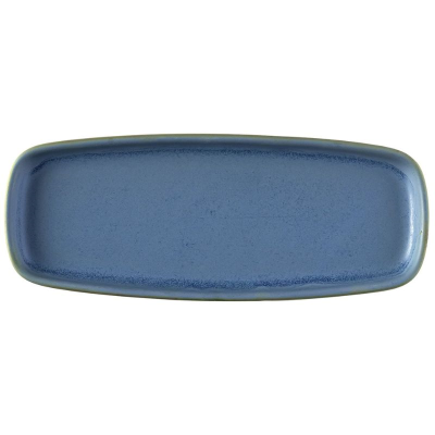 Churchill Emerge Oslo Blue Oblong Plate 10x3.88" (Pack 6)