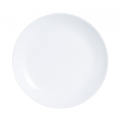 Luminarc Diwali White Dessert Plate 19cm