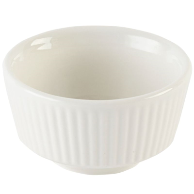 Churchill White Kochi Dip Pot 4oz (Pack 12)