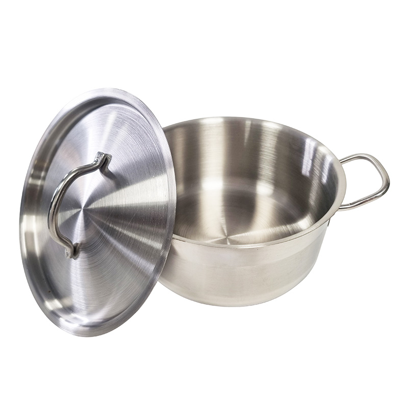 Professional Stainless Steel Casserole And Lid 20cm 3 Litres Cooksmill