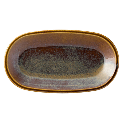 Murra Toffee Deep Coupe Oval 25 x 15cm (Pack 6)