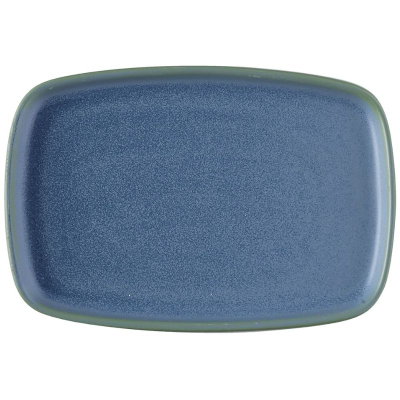 Churchill Emerge Oslo Blue Oblong Plate 8.75x6" (Pack 6)