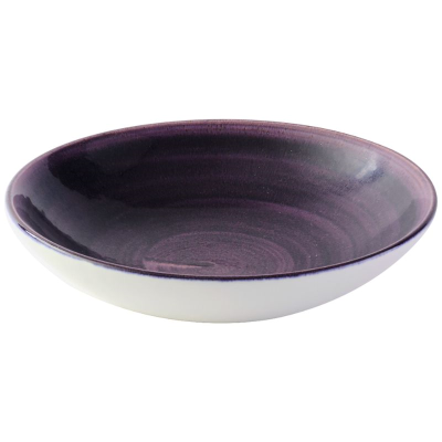 Churchill Stonecast Patina Deep Purple Evolve Coupe Bowl 7.25" (Pack 12)