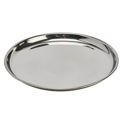 Stainless Steel Round Coupe Plate 31Cm | Cooksmill