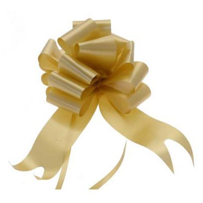 Pullbow 50mm Gold (Pack 20)