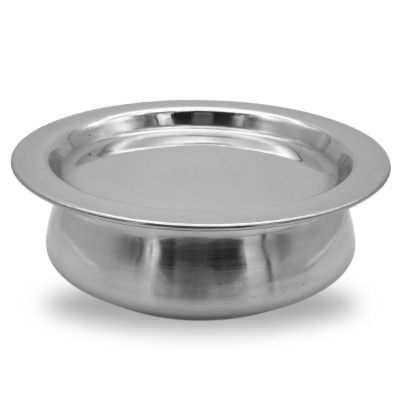 Stainless Steel Handi Serving Dish and Lid 14cm