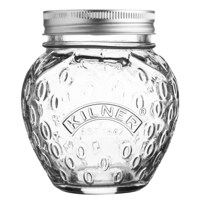 Kilner Strawberry Shaped Preserve Jar 0.4 Litre