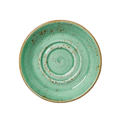 Steelite Craft Aqua Double Well Saucer 5.75" / 14.5cm