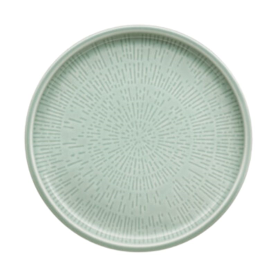 Schonwald Shiro Frost Emossed Flat Coupe Plate 21cm (Pack 1