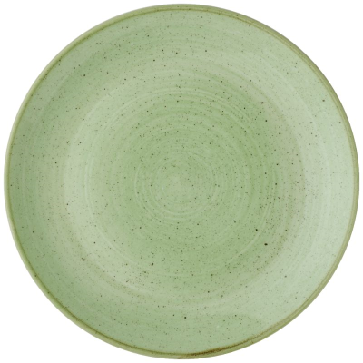 Churchill Stonecast Sage Green Evolve Coupe Plate 6.5" (Pack 12)