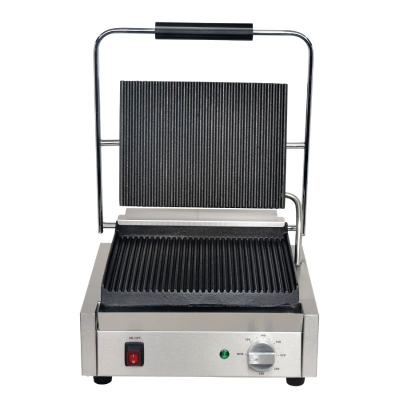 Mercury Single Ribbed Contact Grill 2.2kW