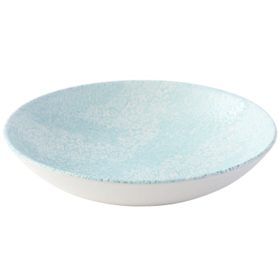 Churchill Med Tiles Aquamarine Evolve Coupe Bowl 9.75" (Pack 12)