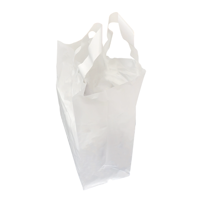 Sos White Hd Flexi Loop Carrier Bag Large 11 X 16 X 12 (pack 250 