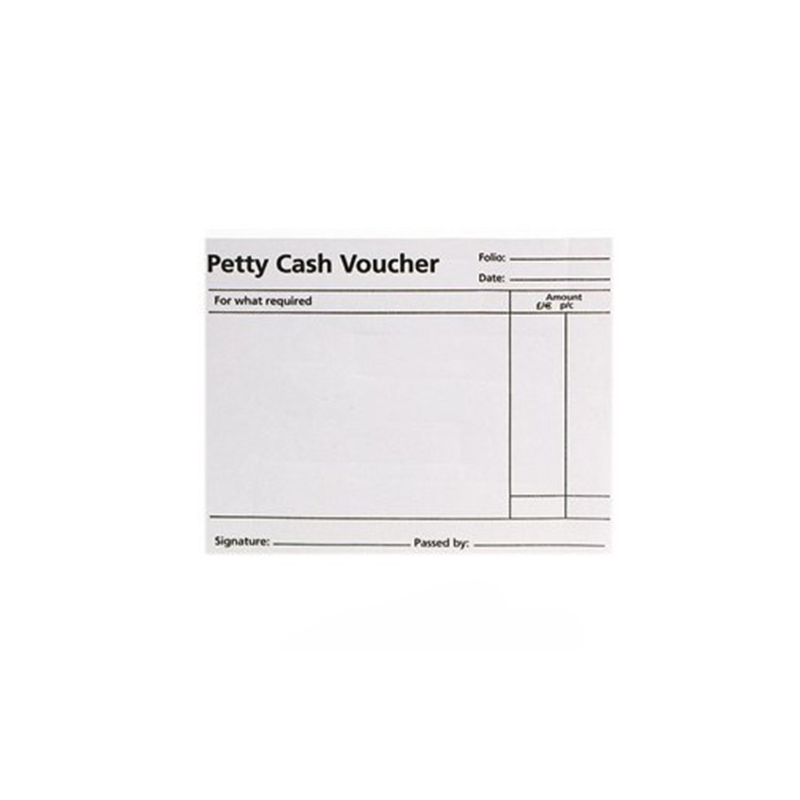 Pukka Petty Cash Voucher Pad (PETP100) (Pack 10) | Cooksmill