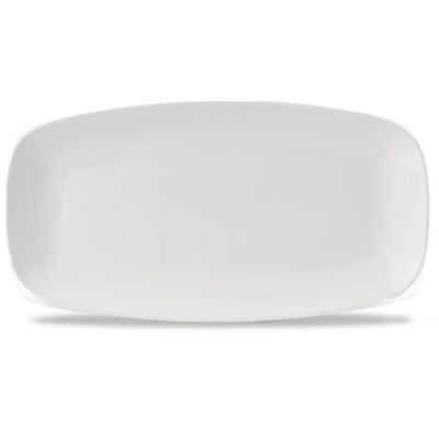 Churchill White Chefs Oblong Plate 13.88x7.38" (Pack 6)