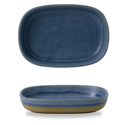 Churchill Emerge Oslo Blue Tray 17x11.7x3.3cm (Pack 6)