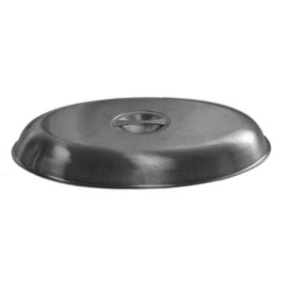 Oval Vegetable Dish Cover Stainless Steel 10"